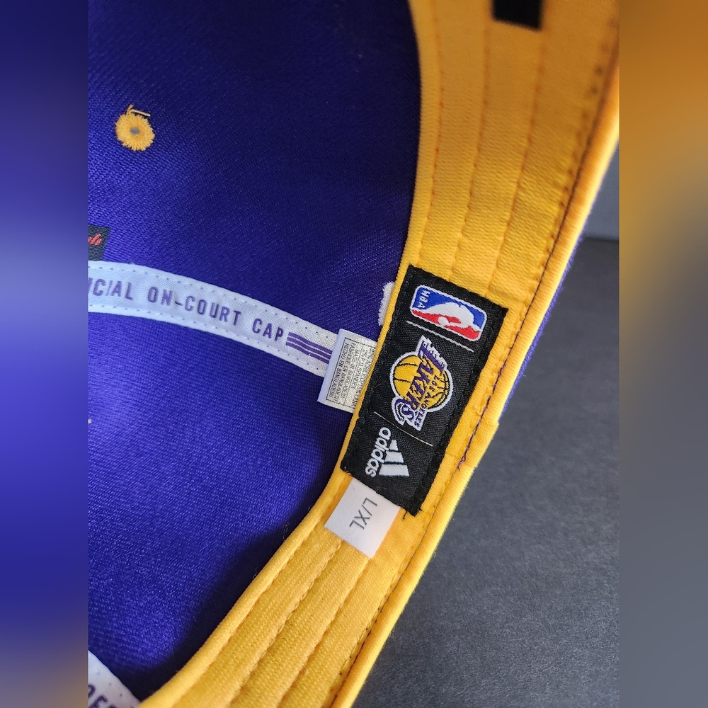 NEW Los Angeles Lakers Baseball Cap - Picture 6 of 10